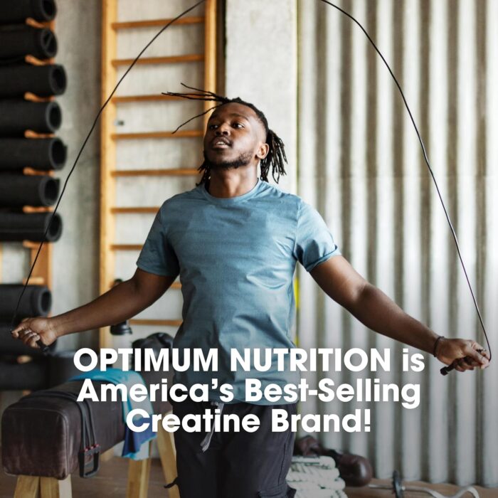 Optimum Nutrition (ON) Micronized Creatine Monohydrate Powder for Muscle Building Support - Unflavored, 300 Grams, 60 Servings - Package May Vary - Image 6