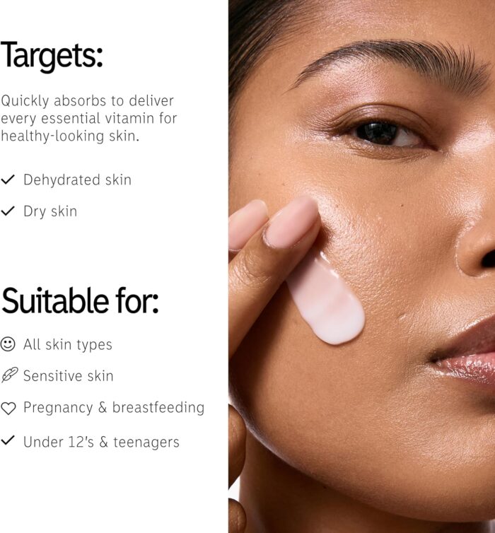 The INKEY List Vitamin B, C and E Moisturiser 50ml, Lightweight Moisturising Face Cream, AM/PM Skincare, Vegan Friendly, Suitable For All Skin Types - Image 3