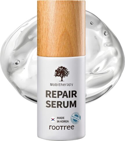 rootree Mobitherapy Repair Serum 50ml – Korean Skin Care, Anti Wrinkle & Anti Aging Treatment, K beauty, Skin Brightening Facial Care with Natural Ingredients, Vegan & Cruelty Free, For All Skin Types rootree Mobitherapy Repair Serum 50ml – Korean Skin Care, Anti Wrinkle & Anti Aging Treatment, K beauty, Skin Brightening Facial Care with Natural Ingredients, Vegan & Cruelty Free, For All Skin Types