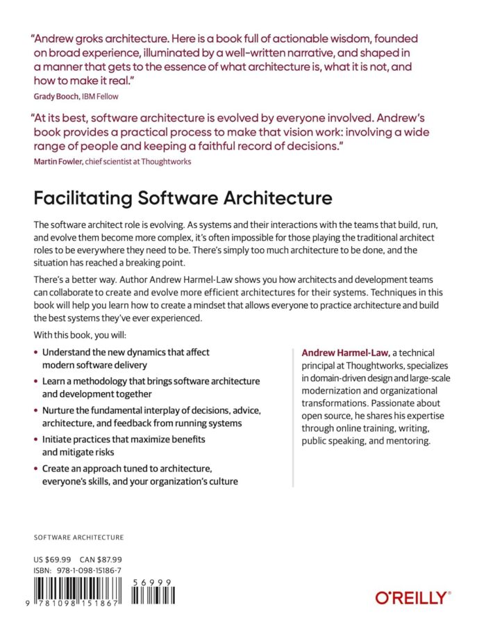 O'Reilly Facilitating Software Architecture: Empowering Teams to Make Architectural Decisions - Image 2