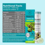 WELLBEING NUTRITION Daily Probiotic + Prebiotic| Plant Based |18 Billion CFU, 6 Strains for Men & Women with Organic Prebiotic Fiber for Digestion, Gut Health, Metabolism | 42 Effervescent Tabs - Image 6