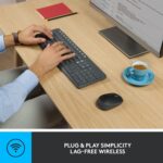 Logitech MK235 Wireless Keyboard and Mouse Combo for Windows, USB Receiver, 15 FN Keys, Long Battery Life, Compatible with PC, Laptop - Image 4