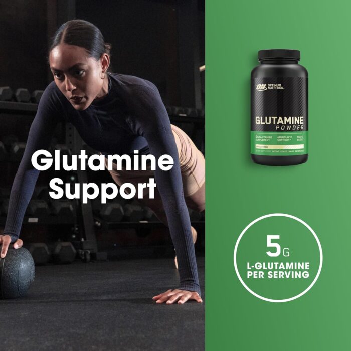 OPTIMUM NUTRITION L-Glutamine Muscle Recovery Powder, 300g - Image 3