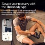 Theragun Prime Quiet Percussion Massage Gun for Deep Tissue Muscle Pain Relief, Portable Neck and Back Pain Relief, Handheld Electric Massager, Remote Bluetooth Conectivity and USB-C Charging, 5th Gen - Image 4