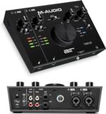 M-Audio AIR 192|8-2-In 4-Out USB Audio/MIDI Interface with Recording Software from Pro-Tools & Ableton Live, Plus Studio-Grade FX Instruments