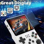 Dpofirs Handheld Game Console, 3.5 Inch Screen, Mini Retro Console, Portable Pocket Console, 3000mAh Battery, Retro Emulator Systems, Portable Handheld Video Game Console (64G) - Image 3