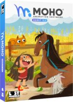 MoHo Debut 13.5 Create your own cartoons and animations in minutes Software for PC and Mac OS, MOHODEB135ENFULP