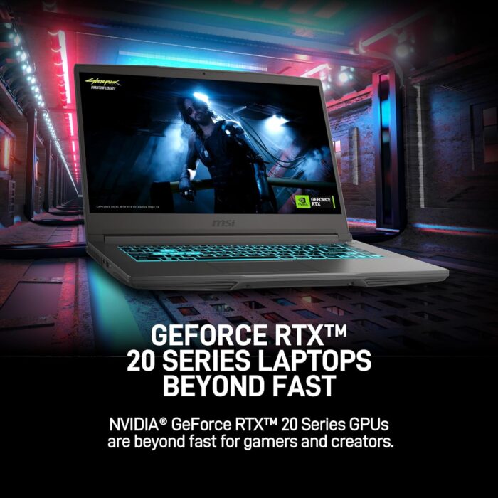 MSI Thin 15 15.6” 144Hz FHD Gaming Laptop: Intel Core i5-13420H, NVIDIA Geforce RTX 2050, 16GB DDR4, 512GB NVMe SSD, Cooler Boost 5, Win 11: Black B13UCX-2040US - Image 3