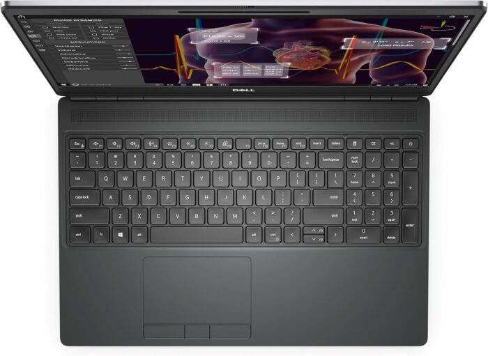 Dell Precision 7550 Workstation Laptop Pc, Fhd Non-Touch, Intel Core I7-10850H Processor, 32Gb Ram, 512Gb Nvme Ssd, Hdmi, Thunderbolt, Nvidia Quadro T1000 4Gb Gddr6, Windows 10 Pro (Renewed) - Image 2