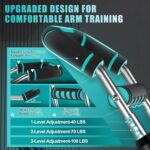 2025 Pro Twister Arm Trainer, 40-100lb Adjustable Power Twister Bar, Chest Shoulder Arm Workout Equipment, Portable Detachable Upper Body Fitness Machine for Home & Gym - Image 6