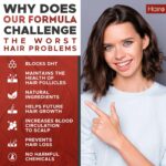 Hairo Nutrition DHT Blocker Growth Supplement - High Potency Biotin & Saw Palmetto for Regrowth - Natural Loss Treatments for Women & Men - Helps Stimulate Follicle Growth - Image 4