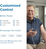 OMRON Max Power Relief TENS Unit Muscle Stimulator, Simulated Massage Therapy for Lower Back, Arm, Shoulder, Leg, Foot, and Arthritis Pain, Drug-Free Pain Relief (PM500) - Image 5