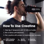 Optimum Nutrition (ON) Micronized Creatine Monohydrate Powder for Muscle Building Support - Unflavored, 300 Grams, 60 Servings - Package May Vary - Image 8