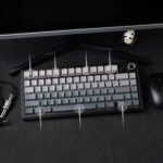 EPOMAKER X AULA F75 MAX Tri-Mode Wireless Gaming Keyboard, TFT Screen, Knob, Hot Swappable, 2.4GHz/Type-C/BT5.0, Gasket Creamy, for PC/Mac/Office/Gaming (Black Gradient) - Image 7