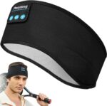 Perytong Sleep Headphones Sports Headphones with Speakers Perfect for Training, Jogging, Yoga, Insomnia, Side Sleepers