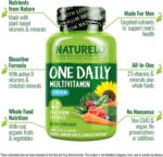 NATURELO One Daily Multivitamin for Men - with Vitamins & Minerals + Organic Whole Foods - Supplement to Boost Energy, General Health - Non-GMO - 60 Capsules - 2 Month Supply - Image 2