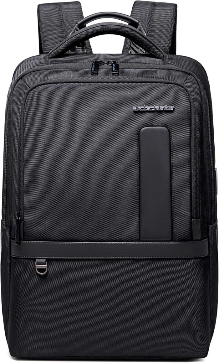Arctic Hunter 16 Inch Expandable Laptop Backpack Water Repellent School Office Travel Day Pack with Built in USB port, B00490 - Image 3