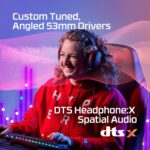 HyperX Cloud III – Wired Gaming Headset, PC, PS5, Xbox Series X|S, Angled 53mm Drivers, DTS, Memory Foam, Durable Frame, Ultra-Clear 10mm Mic, USB-C, USB-A, 3.5mm – Pink - Image 3