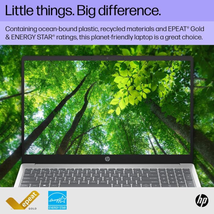HP 15.6 inch Laptop, HD Display, 13th Generation Intel Core i5-1334U, 8 GB RAM, 512 GB SSD, Intel Iris Xe Graphics, Windows 11 Home, 15-fd (2024) - Image 6
