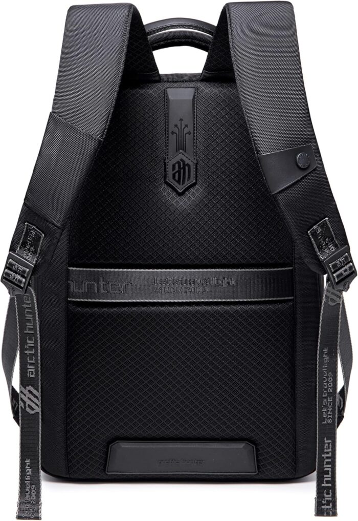 Arctic Hunter 16 Inch Expandable Laptop Backpack Water Repellent School Office Travel Day Pack with Built in USB port, B00490 - Image 4