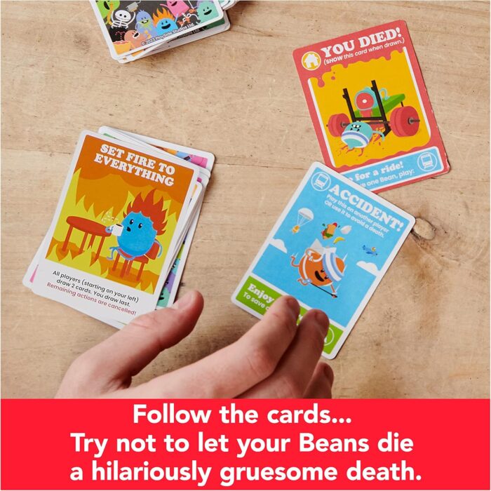Spin Master Games Dumb Ways to Die Card Game Based on The Viral Video, Card Games for Adults Party Games Adult Games Fun Games, for Families & Kids Ages 12 and up - Image 4
