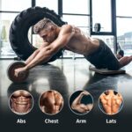 PROIRON Ab Roller Wheel, Ab Wheel Exercise Equipment for Core Workout with Anti-Slip Handles Abdominal Exercise for Home Gym Fitness Equipment with Knee Pad - Image 7