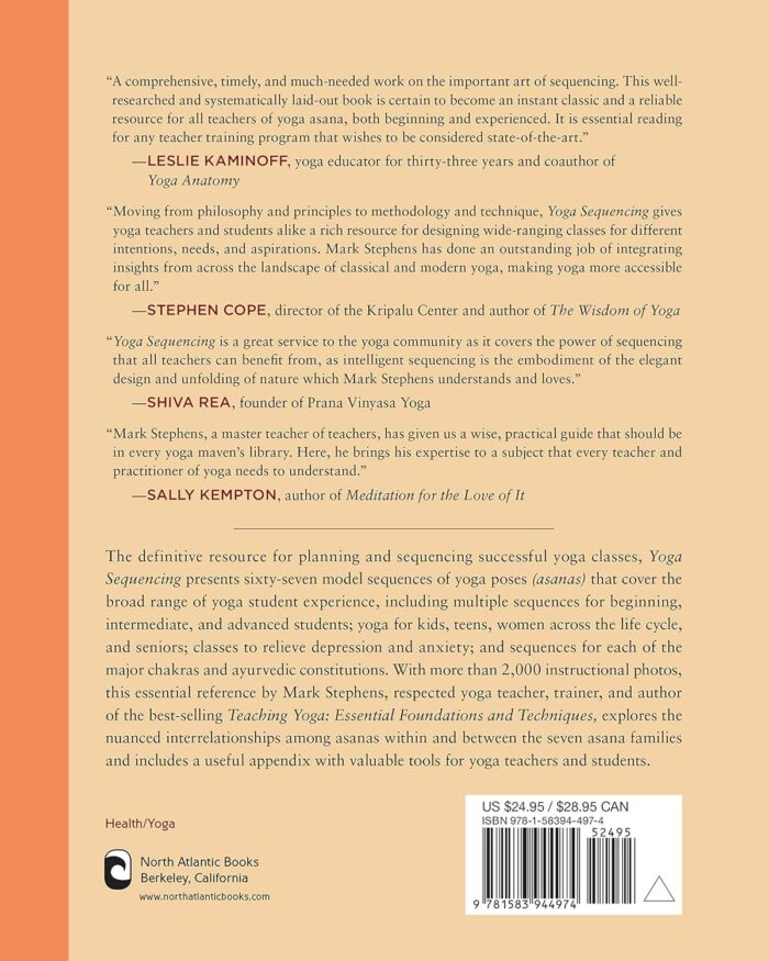 Yoga Sequencing Designing Transformative Yoga Classes by Mark Stephens - Paperback - Image 8