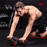 PROIRON AB Roller AB Wheel, 4 Wheels Foldable Ab Roller Wheel Exercise Equipment Innovative Ergonomic Noise-Free Abdominal Roller with Anti-Slip Handles for Abs&Core Workout - Image 6