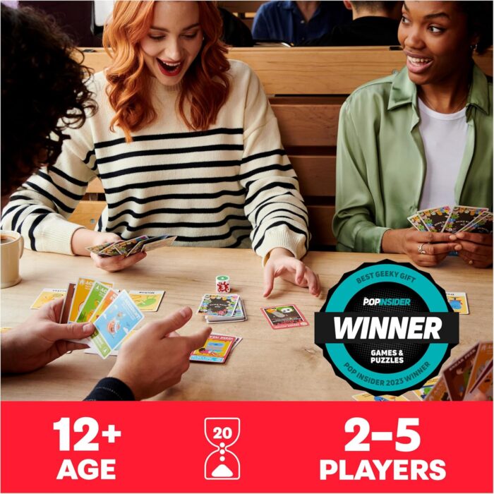 Spin Master Games Dumb Ways to Die Card Game Based on The Viral Video, Card Games for Adults Party Games Adult Games Fun Games, for Families & Kids Ages 12 and up - Image 2