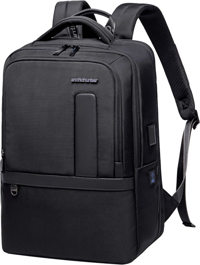 Arctic Hunter 16 Inch Expandable Laptop Backpack Water Repellent School Office Travel Day Pack with Built in USB port, B00490