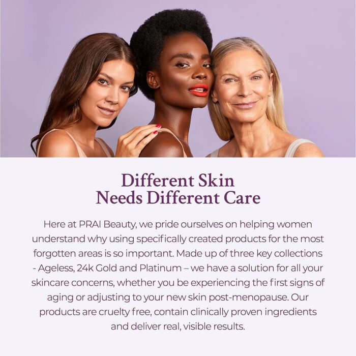 PRAI Beauty Ageless Crepe-Correct Body Creme - Anti-Aging and Anti-Wrinkle Body Cream for Crepe Skin - Body Skin Care Products for Ageless-Looking Skin - 4 Oz - Image 7