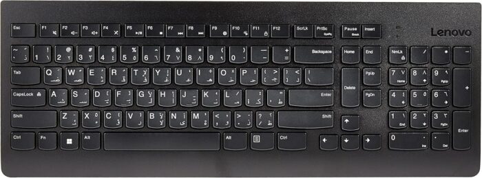 Lenovo Essential Wireless Keyboard And Mouse Combo - Arabic 470 - Image 2
