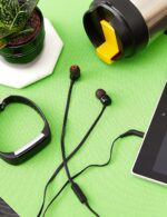 JBL Tune 110 Wired In-Ear Headphones, Deep and Powerful Pure Bass Sound, 1-Button Remote/Mic, Tangle-Free Flat Cable, Ultra Comfortable Fit - Black, JBLT110BLK - Image 5