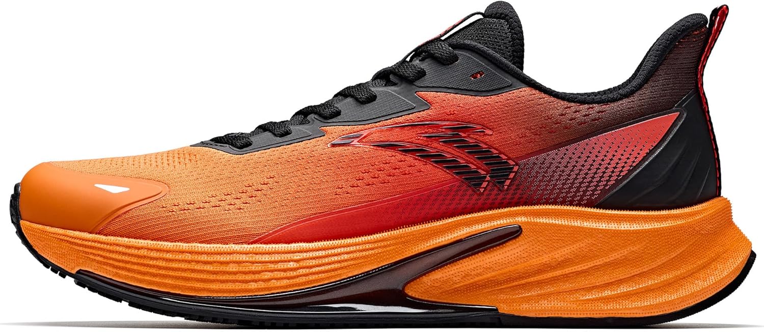 ANTA Men’s Rocket 6.0 Running Shoes Cushioning Water Resistant Comfortable Breathable Athletic Workout Gym Cross Trainer Sports Sneakers