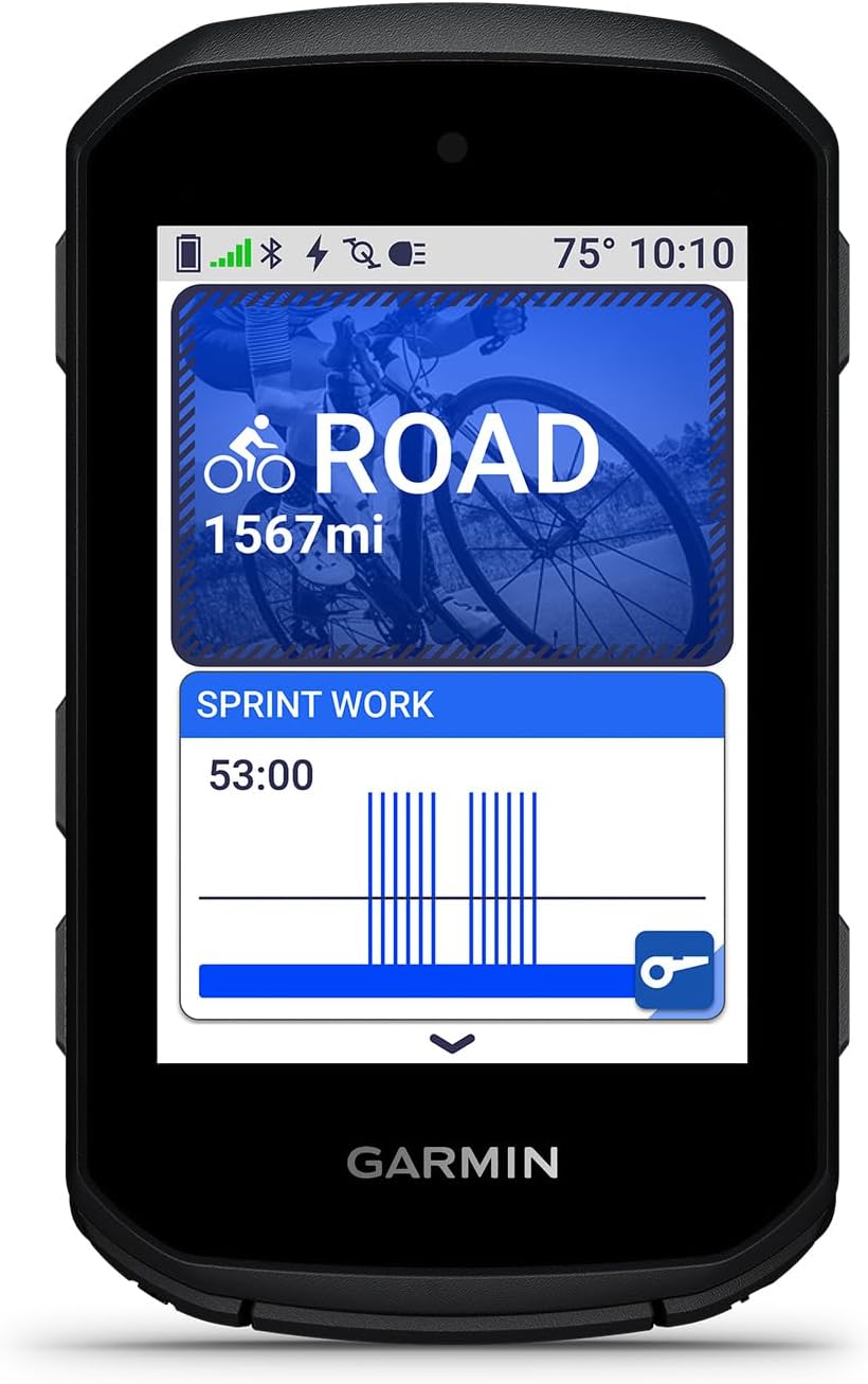 Garmin® Edge® 550, Compact GPS Cycling Computer, Vivid Color Display, Bike-Specific Mapping, Advanced Training and Performance Insights