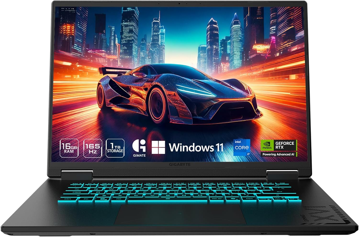 GIGABYTE – Gaming A16 Gaming Laptop – 165Hz 1920×1200 WUXGA – NVIDIA GeForce RTX 5070 – Intel i7-13620H – 1TB SSD with 32GB DDR5 RAM – Windows 11 Home AD (GIGABYTE Gaming A16 CWHI3US864SH)