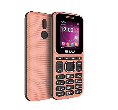 BLU Z4 Music Z250 GSM Unlocked 1.8″ Dual Sim | FM Radio | Flashlight | VGA Camera (Coral)