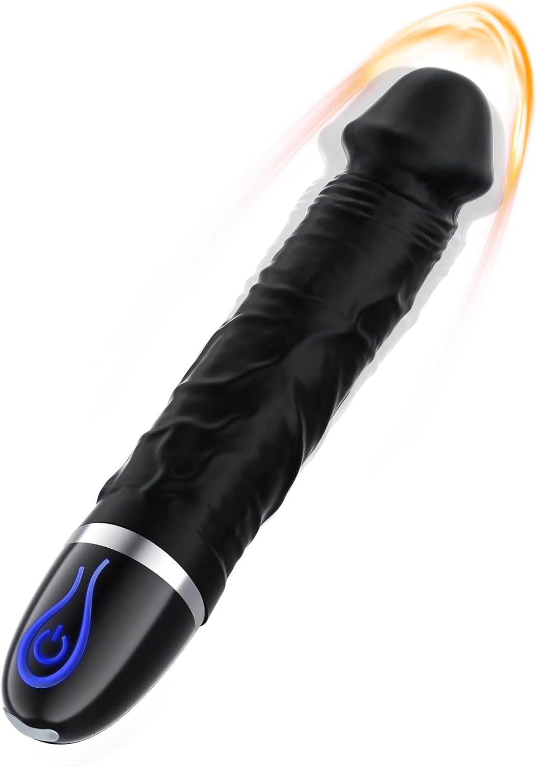 Portable Vibrating Massager -Clitioral Sucker Relaxes Muscles Viboators Toy 9 Modes Couples – for Body and Back Foot Silent Personal for Sports Massage Adult Tools Relaxation P1071 (Black)