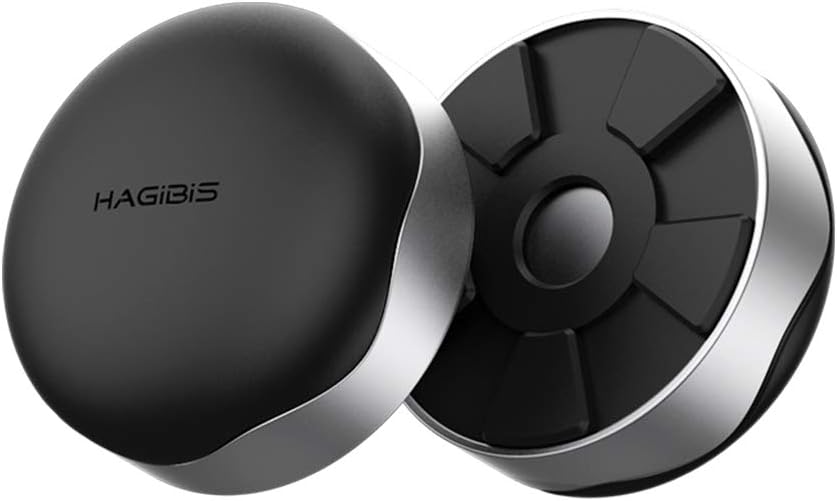 Hagibis Laptop Cooling Pad, Ergonomic Laptop Stand Small Invisible Cooler Ball Portable Magnetic Foot Heat for MacBook Pro Computer