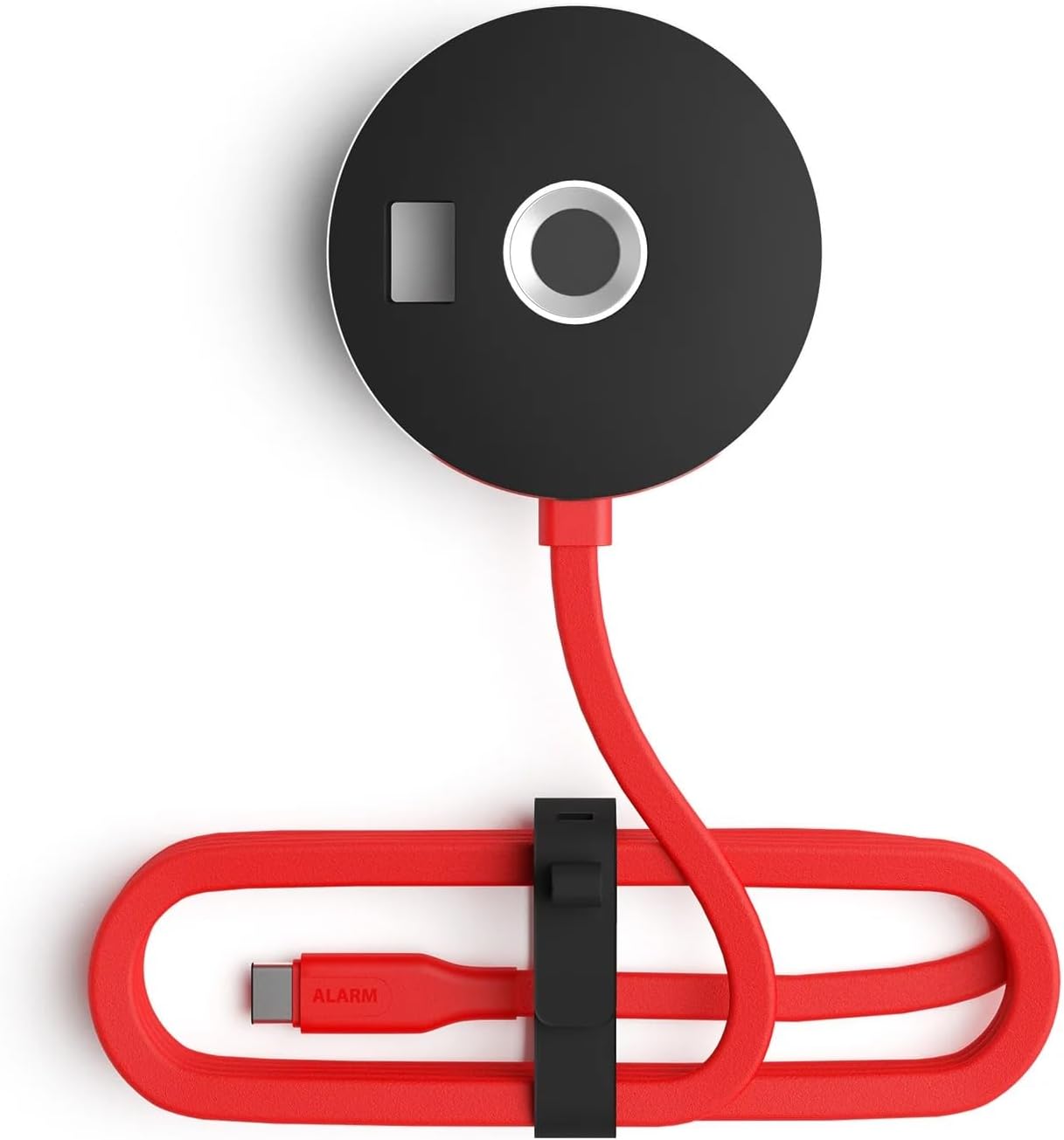 AlarmID | Security Tamper Alarm for Laptops, Bags, Luggage, and USB-C Devices | 100 Decibel Siren | 2m Cable | Anti-Theft For Travel, Home, School and Work