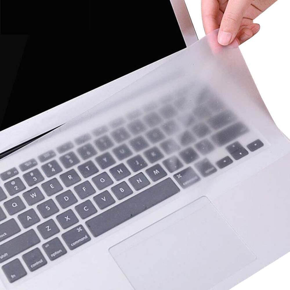 Universal Keyboard Protector Cover Skin for Laptop Notebook 13″ 14″ 15.6″ inch,Ultra Thin Silicone Waterproof Dustproof Keyboard Protector Skin (15″-17.3″ Universal Laptop Keyboard Covers)
