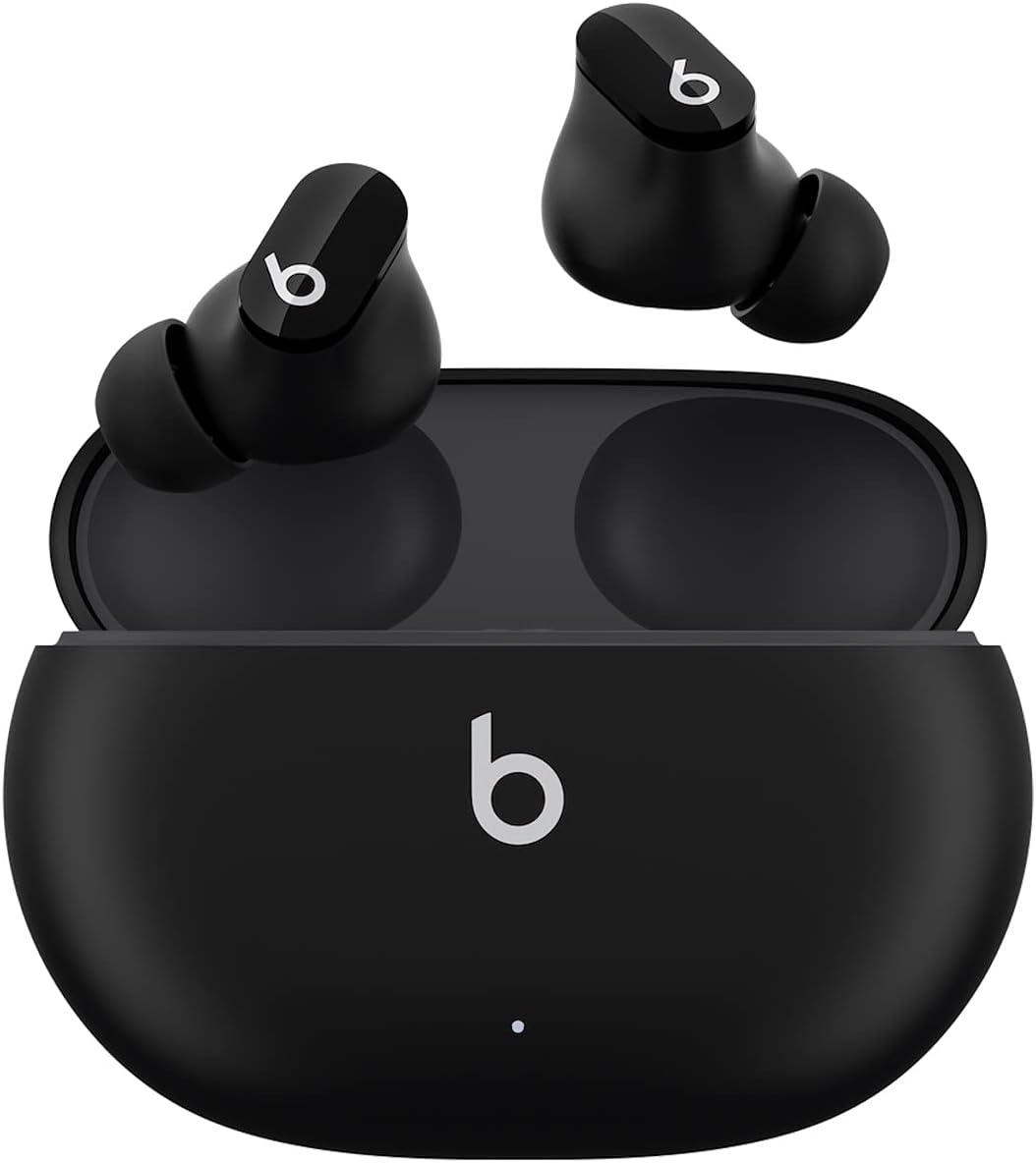 Beats Studio Buds – True Wireless Noise Cancelling Earbuds – Compatible with Apple & Android, Built-in Microphone, IPX4 Rating, Sweat Resistant Earphones, Class 1 Bluetooth Headphones – Black
