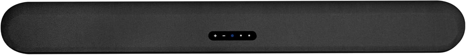 Bluesound Pulse Cinema Multi-Room Streaming Soundbar, 3.2.2 Dolby Atmos, 16 Drivers, Center Channels, HDMI eARC, Subwoofer Output – Black