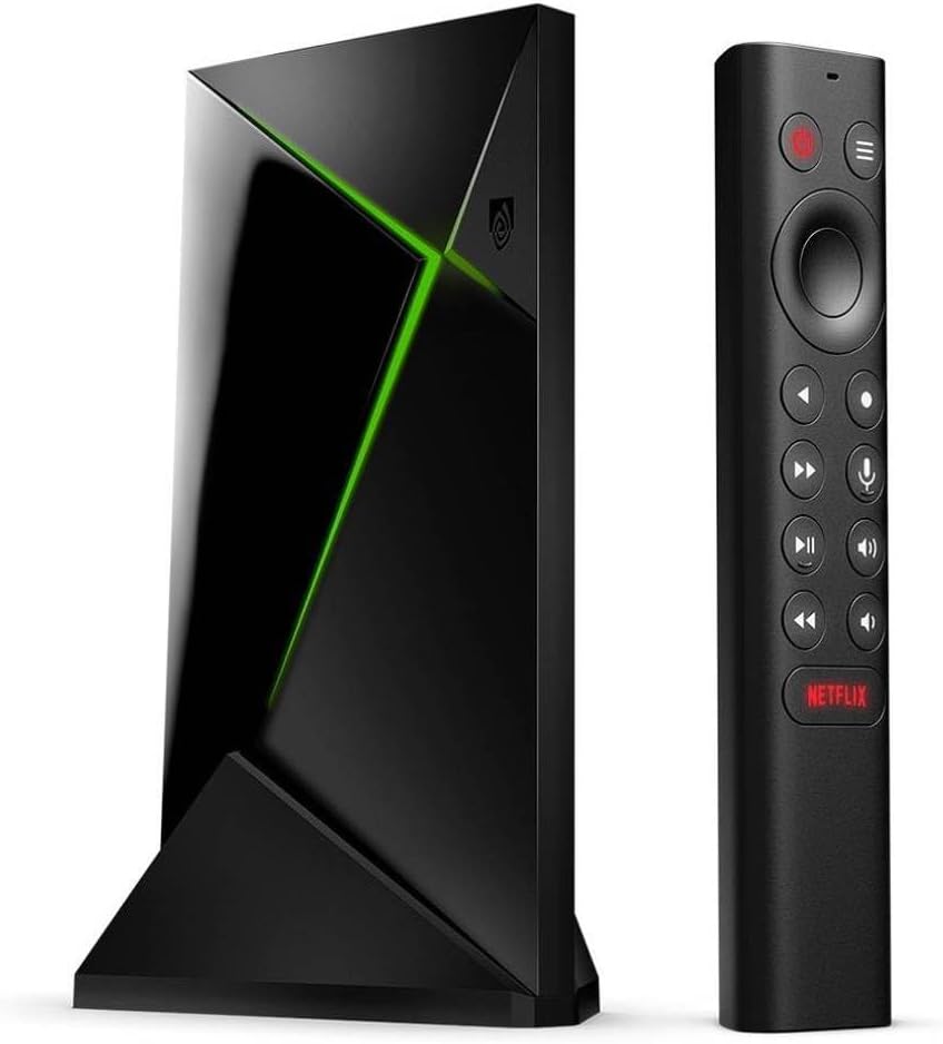 NVIDIA Shield TV Pro 8 GB Wi-Fi Ethernet LAN Black 4K Ultra, W125800849 (Ethernet LAN Black 4K Ultra HD Shield TV Pro, Tegra X1+, 2048 MB, 8 GB, MicroSD (TransFlash),)