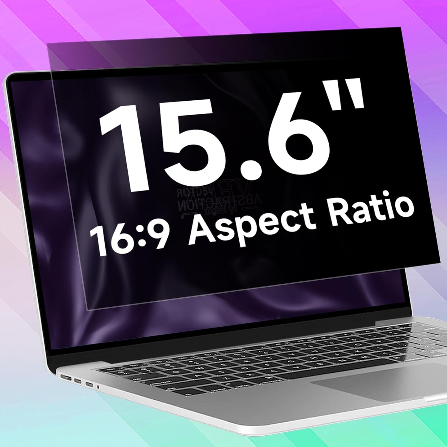 15.6 Inch 1920×1080 Laptop Privacy Screen Filter, Anti Blue Light Glare & Anti Scratch Computer Privacy Shield for 15.6″ with 16:9 Aspect Ratio Laptop