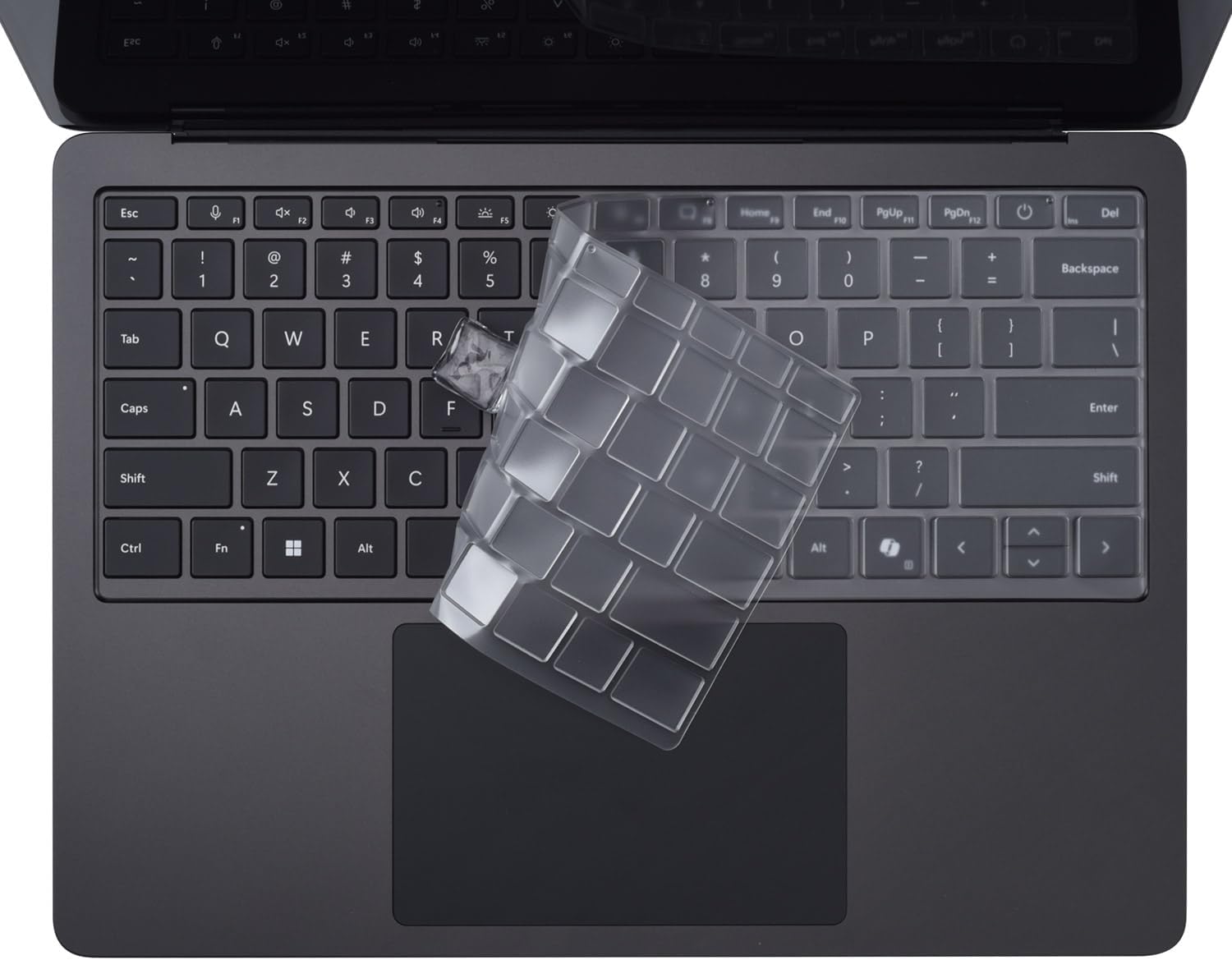 CaseBuy Premium Keyboard Cover for 2024 Microsoft Surface Laptop 7(7th Edition Copilot+ PC) 13.8 & 15 inch, Ultra Thin High Transparency TPU Keyboard Skin, US Layout
