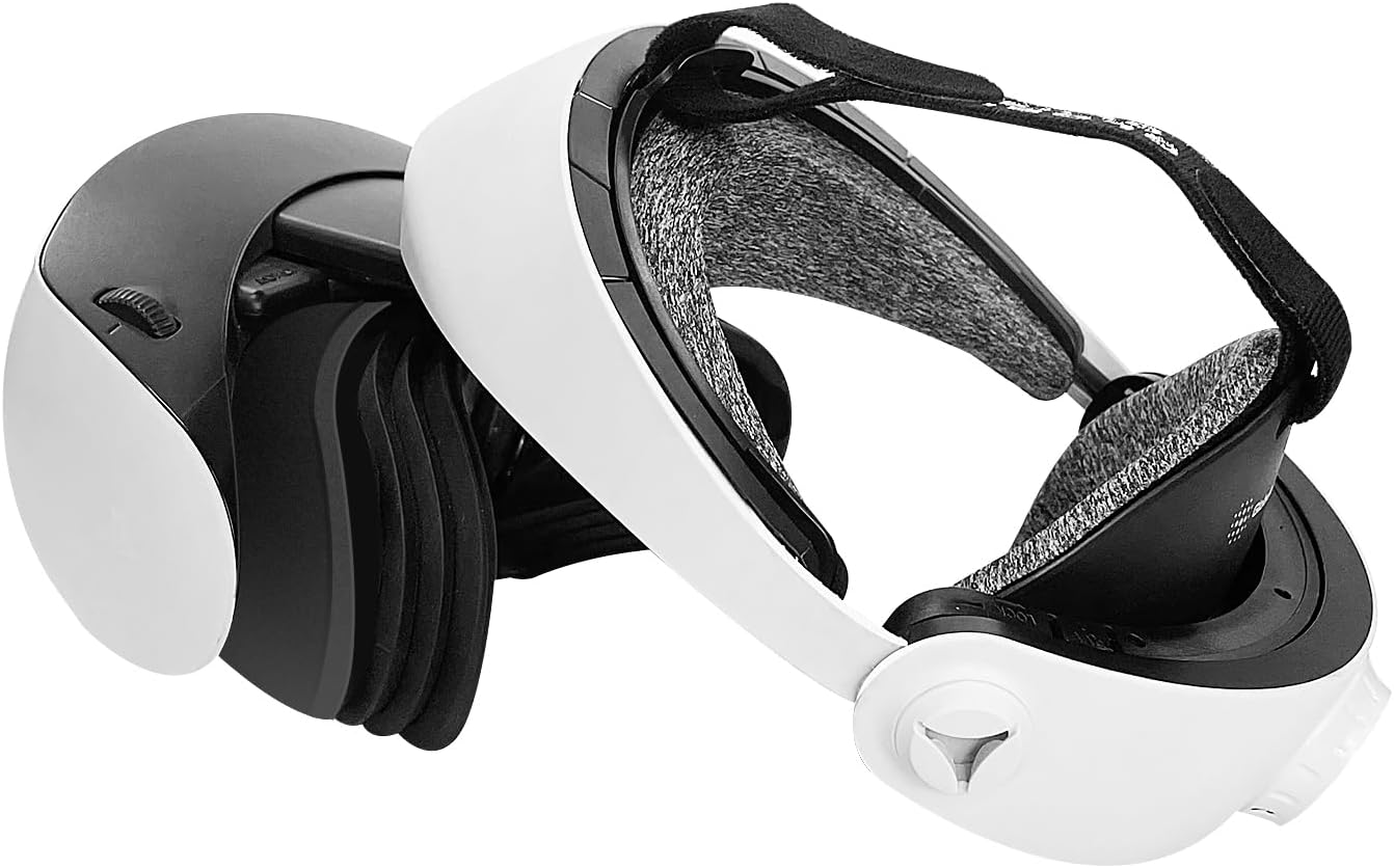 Globular Cluster CMP2 Comfortable Mod for PS VR 2 – Sweet Spot Keeper- Weight Balancer-Soft Forehead Pad-Bigger Softer Anti-Slip Rear Pad