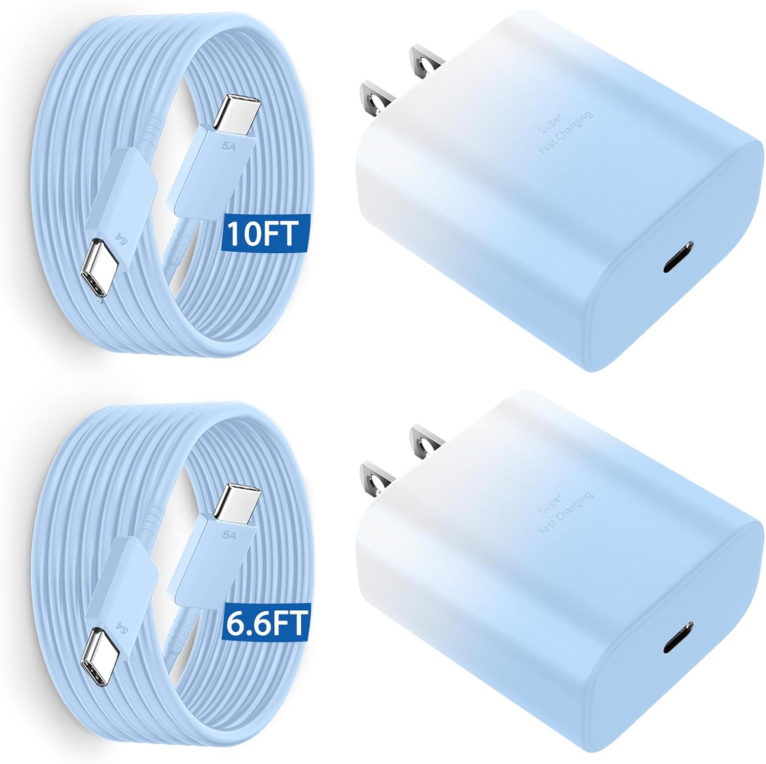 45W Samsung Super Fast Phone Charger, USB C Fast Charger Samsung Charge Fast Charging Cord Samsung Galaxy S25 S24 Ultra Charge 10FT Type C Charging Cable for Samsung Galaxy S25 Ultra/S25/S24/S23/S22