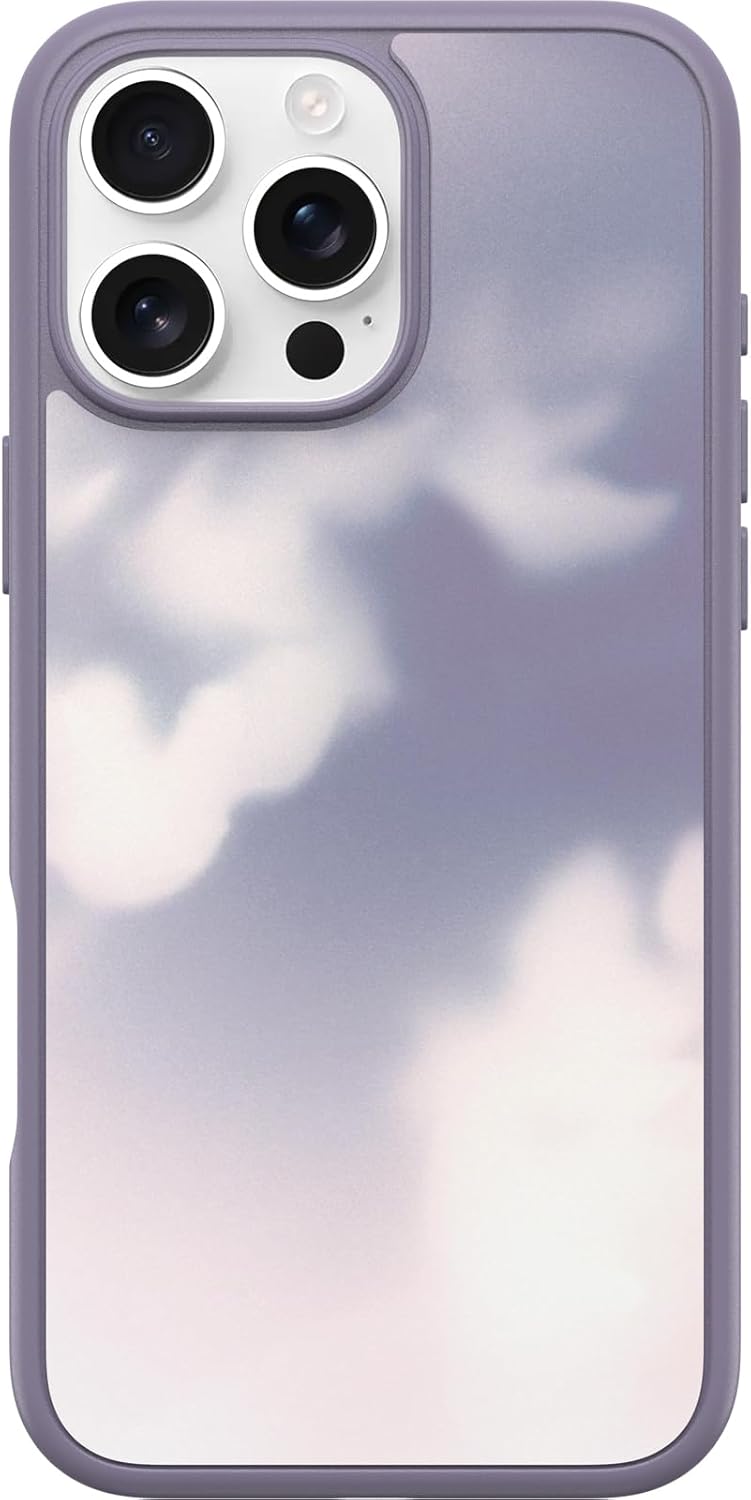 OtterBox iPhone 16 Pro Max Symmetry Series Case – Winter Window (Purple)