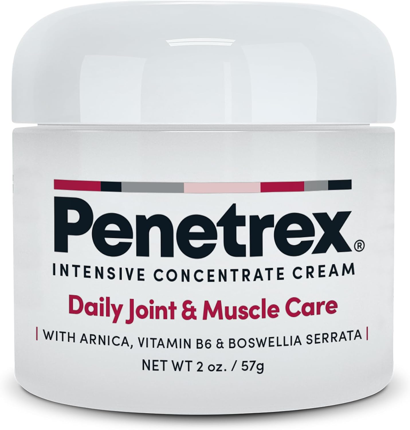 Penetrex Joint & Muscle Therapy – Soothing Muscle Rub for Back, Neck, Hands, Feet – Premium Whole Body Rub with Arnica, Vitamin B6 MSM & Boswellia – Non-Greasy 2oz Cream